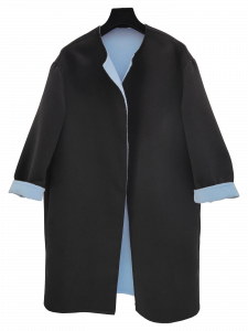 cappotto double bicolore